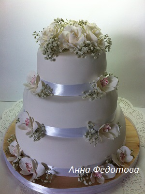 торт на свадьбу
