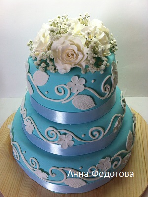 торт на свадьбу